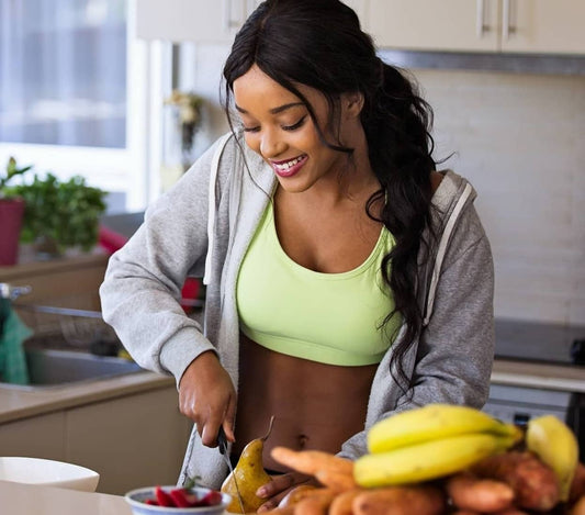 healthy-eating-girl-preparing-fresh-fruits-in-pantry