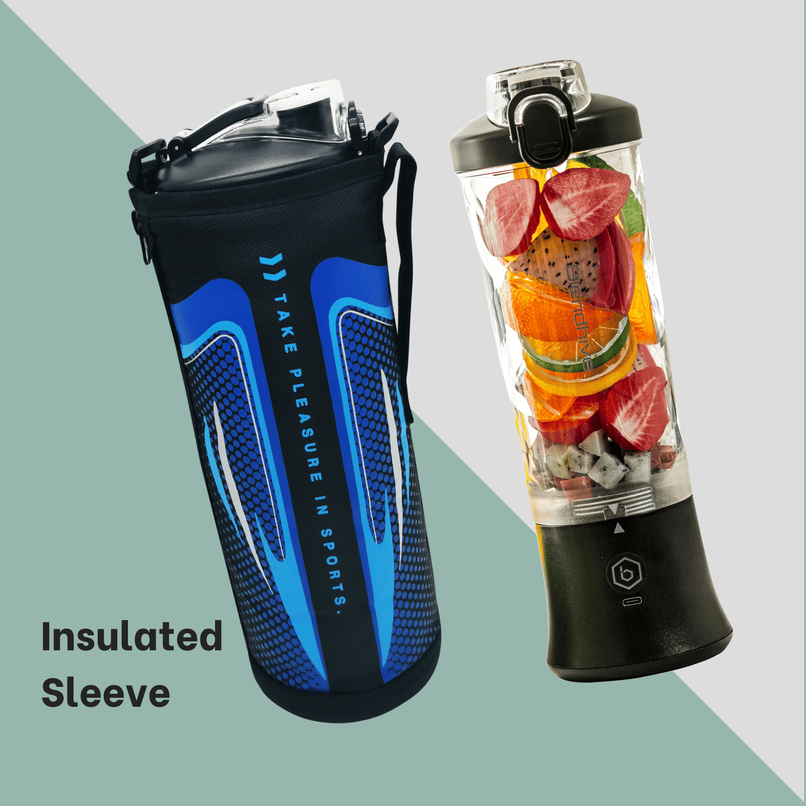 Insulated Sleeve with Care Brush - Blendhive